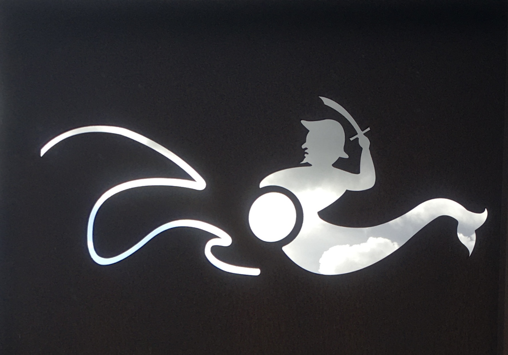 ZeeMeerMan cut-out in Corton Steal